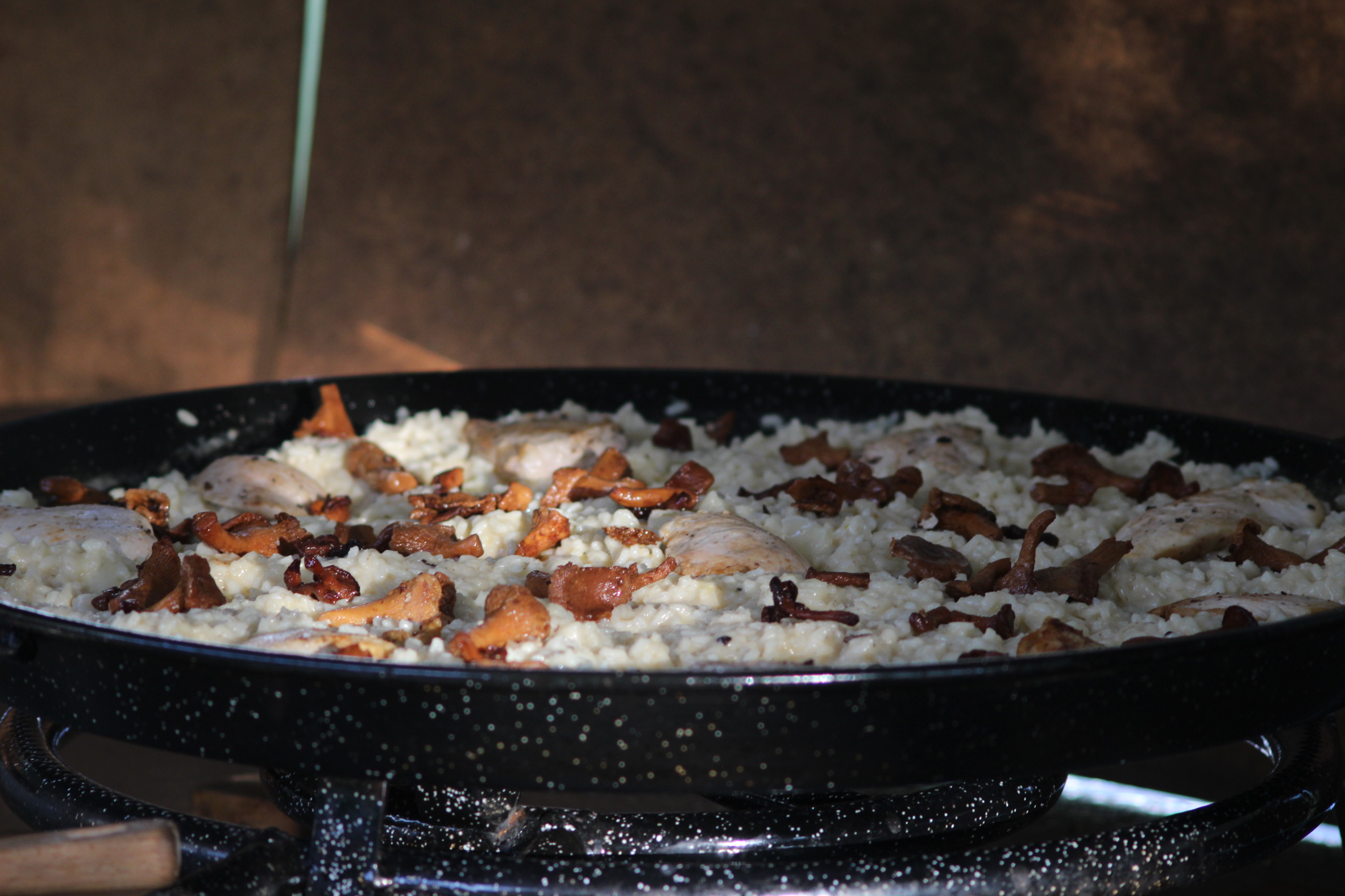 Risotto au Poulet et Girolles Mariage