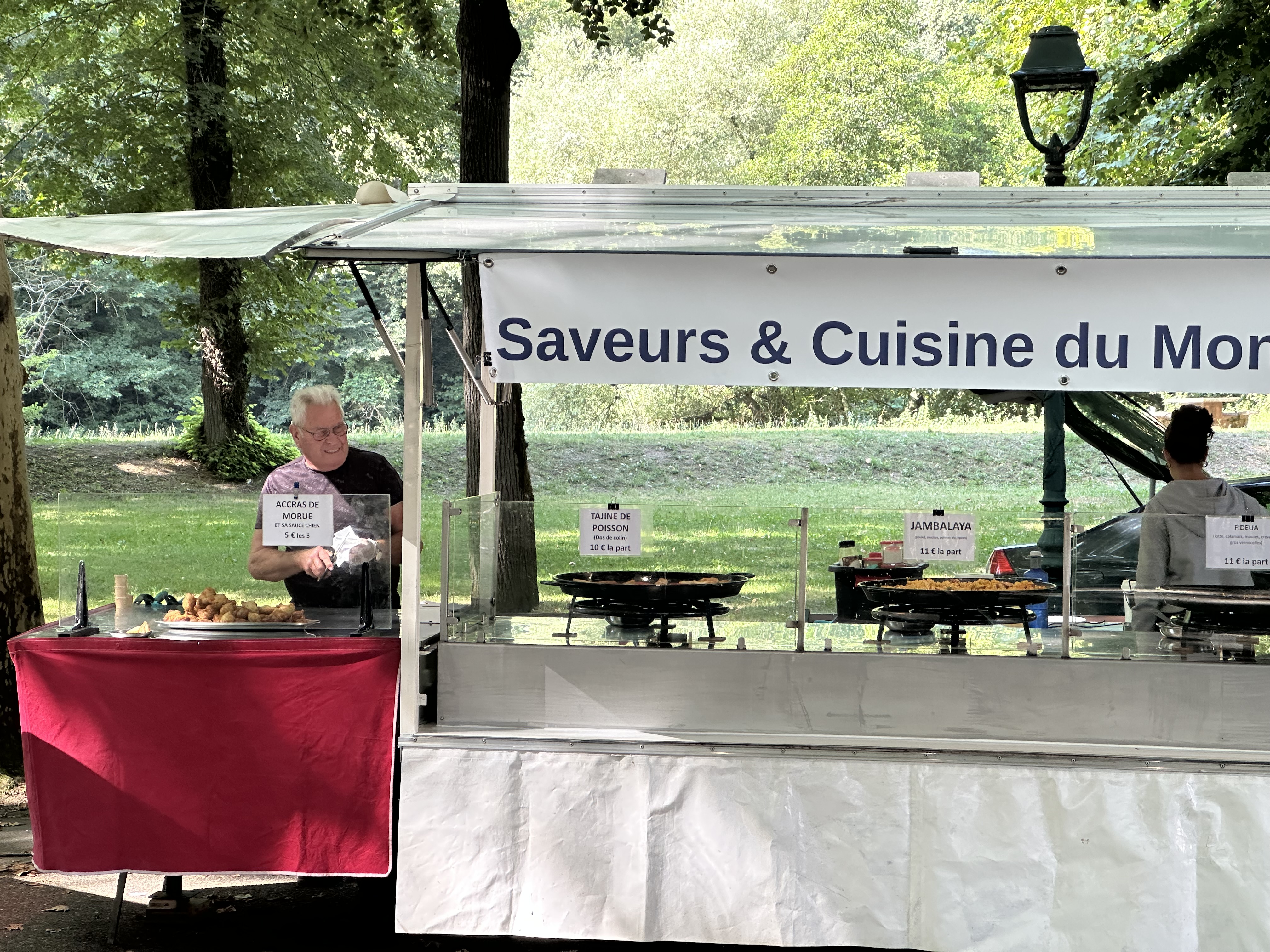 Installation événementielle Saveurs & Cuisine du Monde